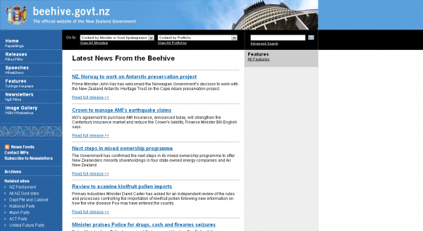 The official website of the New Zealand Government
