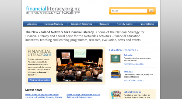 New Zealand Network for Financial Literacy