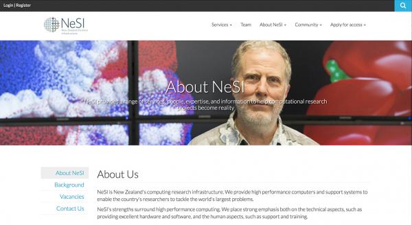 NeSI New Zealand's computing research infrastructure